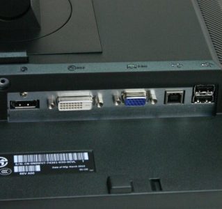 Dell U2311h Monitor Anschluesse2