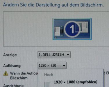 Dell U2311h Monitor Interpol 720