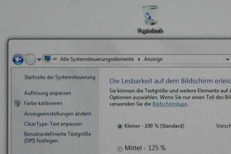 Dell U2311h Monitor Schaerfe 100