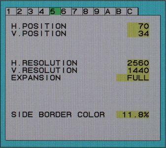 Nec Pa271w Bk Monitor Osd10