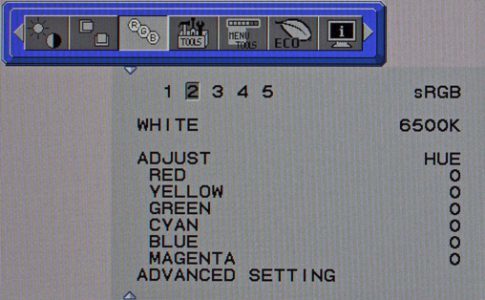 Nec Pa271w Bk Monitor Osd3