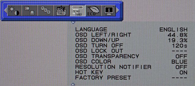 Nec Pa271w Bk Monitor Osd5