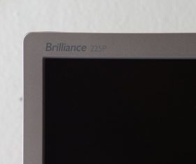 Philips 225p1es Monitor Ecke Links Oben