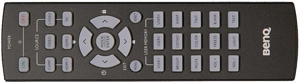 Benq W1000 2 Beamer Fernbedienung