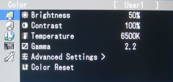 Eizo Sx2262wh Bk Monitor Osd1