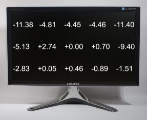 Samsung Bx2350 Monitor Samsung Bx2350 Helligkeitsverteilung