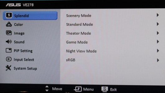 Asus Ve278q Monitor Osd1