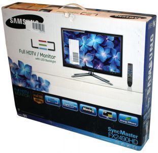 Samsung Fx2490hd Monitor FX2490HD Verpackung