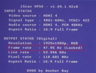 Dell U3011 Monitor 48hz