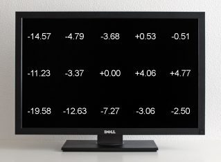Dell U3011 Monitor Ausleuchtung3