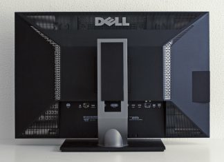 Dell U3011 Monitor Hinten Unten