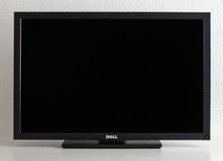 Dell U3011 Monitor Vorne Unten