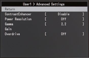Eizo Foris Fs2331 Bk Monitor Osd3