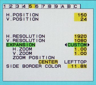 Nec Spectraview 231 Monitor Osd10