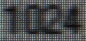 Nec Spectraview 231 Monitor Schaerfe2