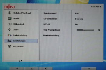 Fujitsu P23t 6 Ips Monitor Osd6