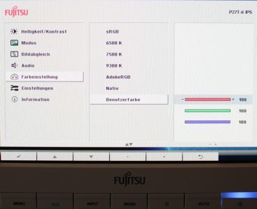 Fujitsu P27t 6 Ips Monitor P27T 6 Osd05
