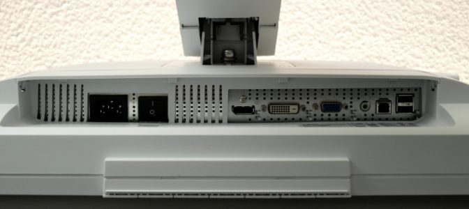 Fujitsu P24w 6 Ips Monitor Anschluesse