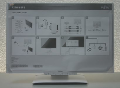 Fujitsu P24w 6 Ips Monitor Folie