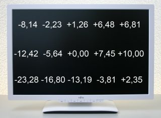 Fujitsu P24w 6 Ips Monitor Homogenitaet Hell