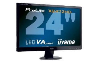 Sparsamer Allrounder: VA-Panel mit LED-Backlight im neuen Iiyama ProLite X2472HD