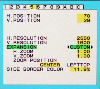 Nec Pa301w Bk Monitor Osd10