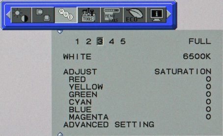 Nec Pa301w Bk Monitor Osd3