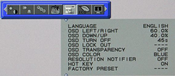 Nec Pa301w Bk Monitor Osd5