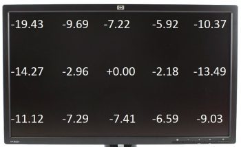 Hp Zr22w Monitor Helligkeitsverteilung