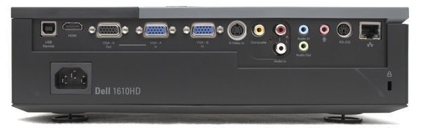 Dell 1610hd Beamer Hinten