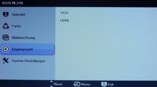 Asus Ml248h Monitor Osd Input