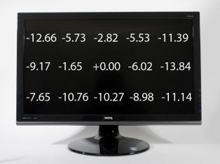 Benq Ew2420 Monitor Benq Ew2420 Helligkeitsverteilung