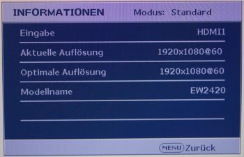 Benq Ew2420 Monitor Benq Ew2420 Refreshrate 1