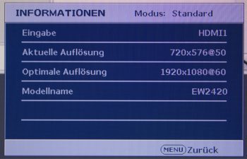 Benq Ew2420 Monitor Benq Ew2420 Refreshrate 3