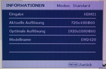Benq Ew2420 Monitor Benq Ew2420 Refreshrate 4