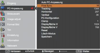Sanyo Plc Wl2503 Beamer Osd Setup