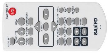 Sanyo Plc Wl2503 Beamer Remote