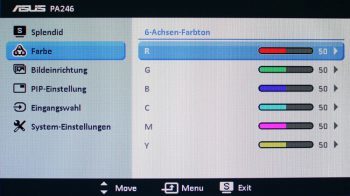 Asus Pa246q Monitor PA246Q Osd03