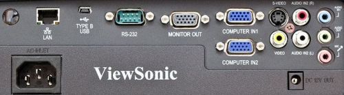 Viewsonic Pjd7382 Beamer Anschluesse