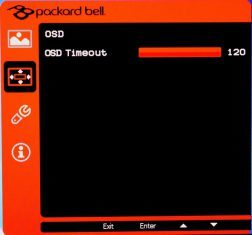 Packard Bell Maestro 230 Led Hd Monitor Osd1