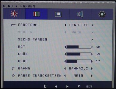 Lg Flatron Ips231p Monitor Osd Farben
