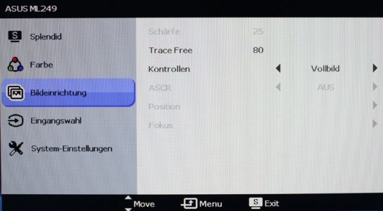 Asus Ml249h Monitor ML249H Osd03