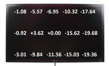 Lg Flatron E2290v Monitor Helligkeitsverteilung