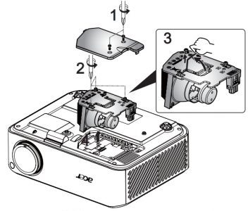 Acer H7531d Beamer Lampe