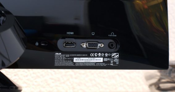 Asus Ml239h Monitor Anschluesse