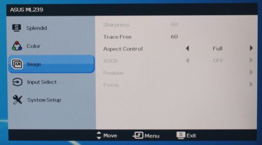 Asus Ml239h Monitor Osd5