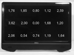 Dell St2220t Monitor Homogenitaet Deltac