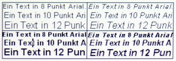 Acer H5360bd Beamer Text