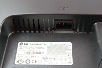 Lg Flatron D2342p Pn Monitor Anschluss1