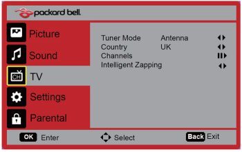 Packard Bell Maestro 240 Tv Monitor Osd Tuner